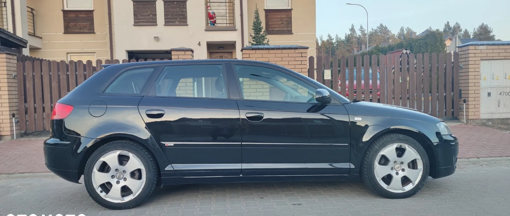 Audi A3 cena 17500 przebieg: 287000, rok produkcji 2008 z Wasilków małe 211